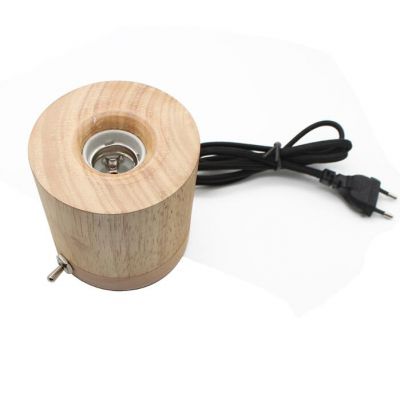 Lamp accessories,Plug and socket,Wooden Lamp Holder
