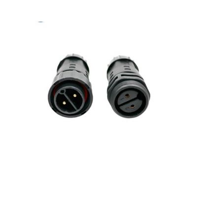 2 3 4 PIN indoor outdoor power cable waterproof M20 connector 