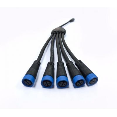 male female electric IP68 waterproof cable connector plug 