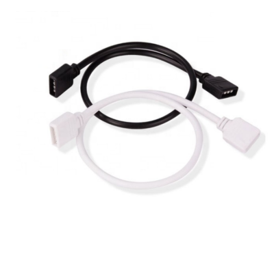30cm RGB extension cable black Rgb Strip 4 Pin Female Led Cable Connector Extension Wire 