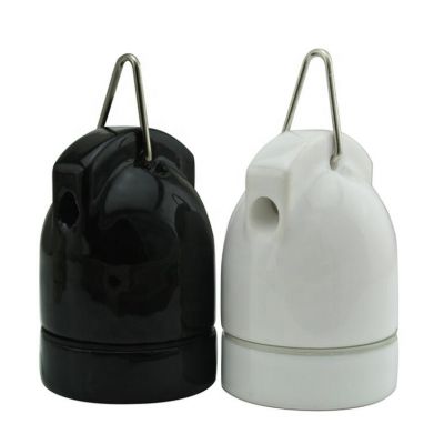 E27 porcelain lampholder ceramic lamp socket for pendant lamp 