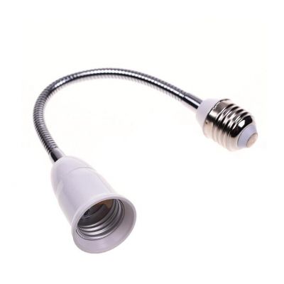 Flexible Socket Extender Lamp Bulb Screw Adjustable Converter for Standard US Light Bulbs 