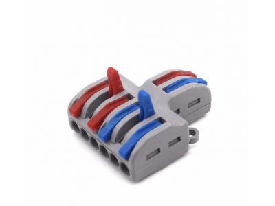 Wire Connector Fast Universal Wiring Splicing Electrical Cable Conector LED Lamp Push In Terminal Block PCT-222