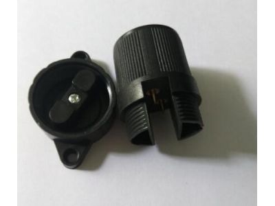e27,B22 bakelite socket screw lantern lamp base , waterproof black lamp holder 