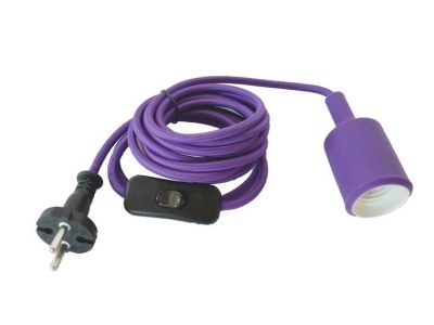 1.8 M Power Cord Cable E27 Pendant Lamp Holder EU Plug 303 Switch 250V 4A for Hanging Lamp LED Bulb Socket