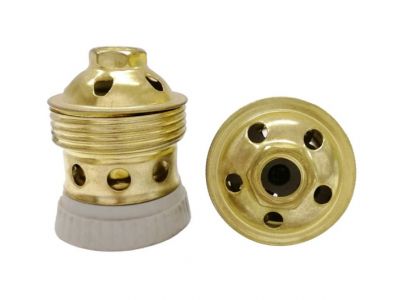 E27 ceramic copper brass porcelain lamp holder 