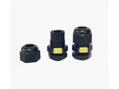 M/PG IP68 fixed cable connector, plastic nylon waterproof breathable connector