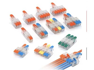 Spring Terminals Universal Compact Electrical Connectors 