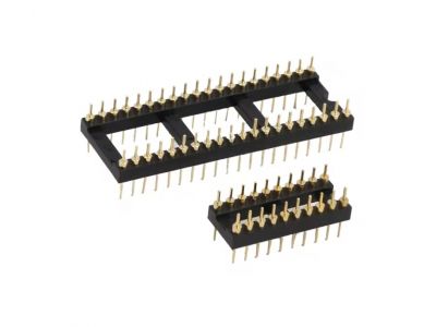 Gold plating Round Pin Header connector